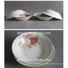 white ceramic plate for fruit or food